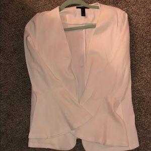Forever 21 white blazer size S